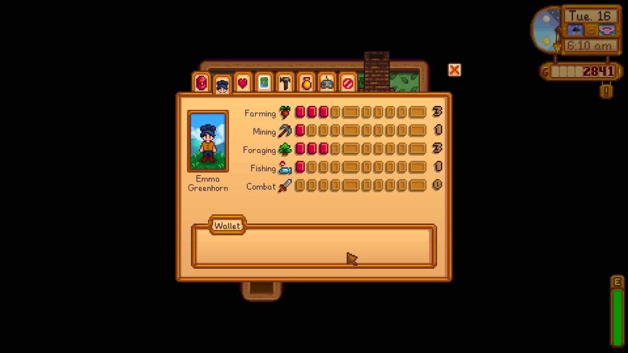 18 Farming skill levels