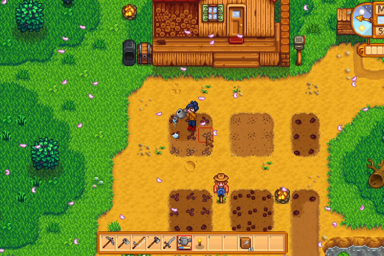 8 Watering of crops